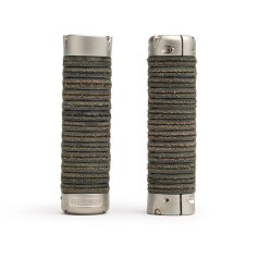 Brooks Plump Leather Grips - Black | BIKE24