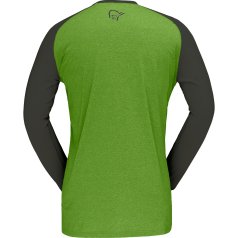 Norrona Maglia a Maniche Lunghe Uomo - fjørå equaliser lightweight -  Norrona Green