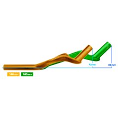 パーツ PROFILE DESIGN 43ASC CARBON EXTENSIONS profile-design-43-asc-