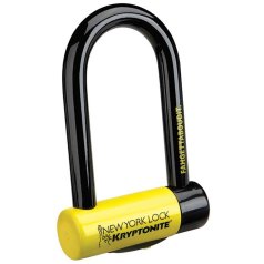 Kryptonite New York Fahgettaboutit Uロック Kryptonite New-U New York Fahgettaboudit Mini U-Lock Bicycle