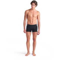 arena Performance Monogram Swim Shorts Men - Black/Dark Sage