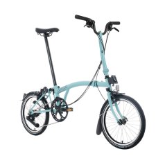 Brompton C Line Explore Ocean Blue - 6 speed with Mid