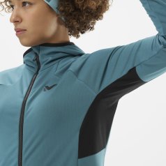 MilletのKootenay Jacket Women Millet Seneca Hybrid Hoodie Fleece Jacket Women - Hydro