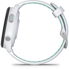 Garmin Forerunner 265S GPS Running Watch - whitestone/Neo Tropic 
