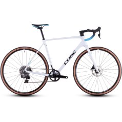 CUBECROSSRACEC:62Race-CarbonCyclocrossBike-2025-polarwhite/blue