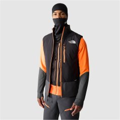 The North Face Dawn Turn Hybrid Ventrix Weste Herren Asphalt Grey TNF Black Shocking Orange