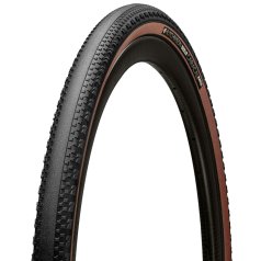 HutchinsonCaracalRaceTLR-FoldingTire-Hardskin-40-622|black/tan