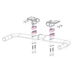 パーツ PROFILE DESIGN A2A high riser kit 楽天市場】プロファイルデザイン A2A HIGH RISER KIT （A2Aハイ