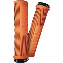 Peaty's Monarch Grips Mushroom Thick Bar Grips - Mango | BIKE24