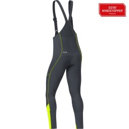 【ふるさと割】 GOREWEAR C3 GORE® WINDSTOPPER® Bib Tights Men - black 9900 XLサイズ以上