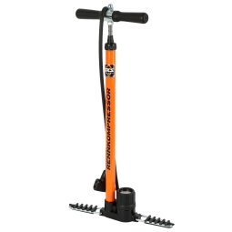 Pompa Per Bici Portatile WEIDMAX - Manometro 120PSI, Doppia Valvola, Alluminio, Per Tutte Le Biciclette - Foto 3