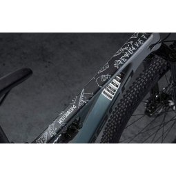 Kit Protezione Telaio Mtb Kit 21 Pezzi Pellicola Protettiva Per