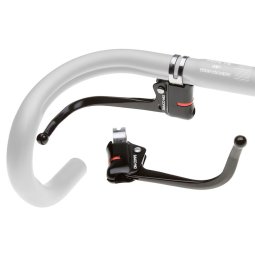 Dia Compe Gran Compe 202H Road Levers - black/silver | BIKE24