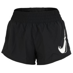 ★ Nike★ Dry Fit One Swoosh Mid Rise Shorts W Black HJ2196 Nike Dri-FIT One Swoosh Women's Mid-Rise Brief-Lined Running