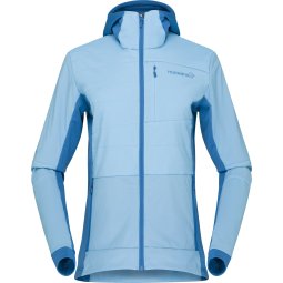 Norrona falketind Alpha120 Zip Hood Jacket Women - Aquarius Norrona falketind Alpha120 Zip Hood Jacket Women - Aquarius