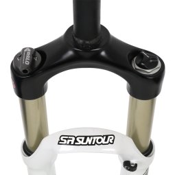 SR Suntour SF14 XCR 32 RL 26 Inch Fork - 100mm - 1-1/8 Inch SR Suntour SF14 XCR 32 RL 26 Inch Fork - 100mm - 1-1/8 Inch