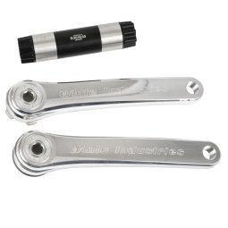 White Industries ENO Crank - silver - 2nd Choice | BIKE24