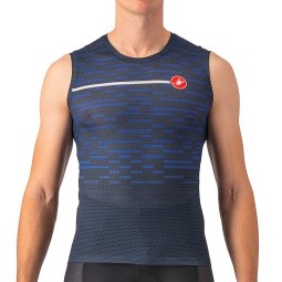 Maglia smanicata ciclismo uomo top