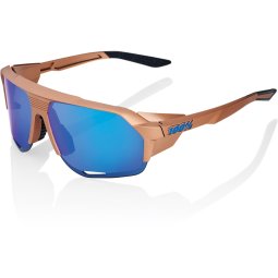 100% Speedtrap Glasses - HiPER Mirror Lens - Matte Copper