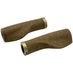 Poignées De Guidon En Liège Naturel - Longueur 120 Mm - Diamètre 22,1 Mm - Confort, Antidérapant, Absorbe Les Vibrations - Pour VTT, Vélo De Ville
