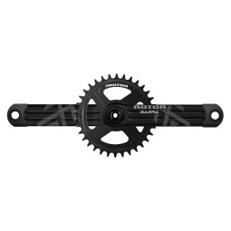 Plateau Vélo Ovalisé ROTOR Q 36t BCD110x5 - Améliore Biomécanique, Pour Pedalage Efficace