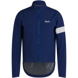Rapha Core Rain Jacket Men - bright orange/white | BIKE24