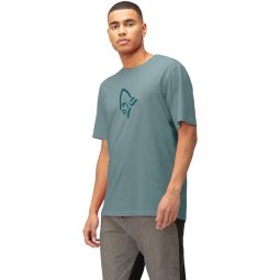 Norrona /29 cotton activity embroidery T-Shirt Men - Trooper