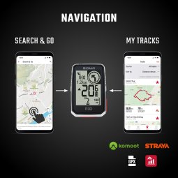 SIGMA ROX 2.0 Top Mount Set - GPS Cycle Computer + Overclamp
