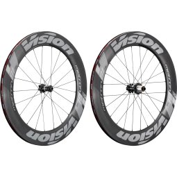 パーツ Vision metron 55 front metron 80 rear Vision Metron Disc CL rear hub, Silver | Bikeinn