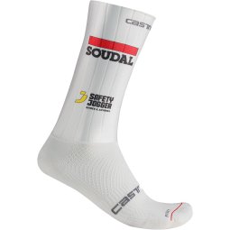 Chaussettes Castelli Rosso Corsa Femme - Confort Et Performance Pour Le Cyclisme