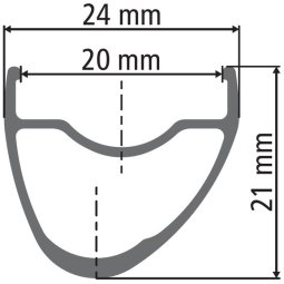 DT Swiss PRC 1400 SPLINE 35 - Carbon - Wheelset - Clincher