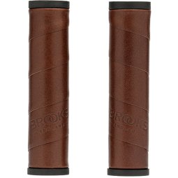Brooks blender leather grip 130㎜ Brooks Slender Grips 130mm & 130mm - Sammy's Bikes | St