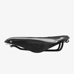Brooks Flyer Softened Bend Leather Saddle - Dark Tan | BIKE24 Brooks Flyer Softened Bend Leather Saddle - Dark Tan | BIKE24