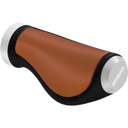 Brooks Ergon GP1 Leather Grips 130mm/100mm - Diamond Cycle
