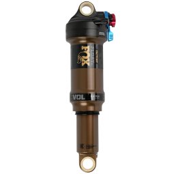 FOX FLOAT X2 KASHIMA COATリアサスペンション FOX FLOAT X2 Factory Rear Shock - Trunnion Metric, 185 x 50