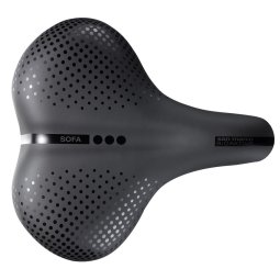 Selle San Marco Rolls Titanio Smooth Leather Saddle - black