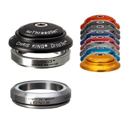 Jeu De Direction Vélo Cyclingcolors 1" - Acier Chromé - Compatible Fourche 26,4mm - Pour Ville VTT Route
