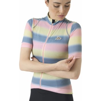 Café du Cycliste Mona Short Sleeve Jersey Women - plush/naples