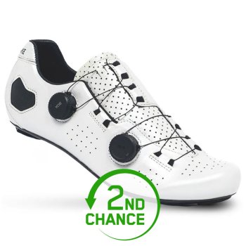 Chaussures Vélo Lake CX332 Femme - EU 37/US 6.5 - Cuir Blanc/noir - Occasion