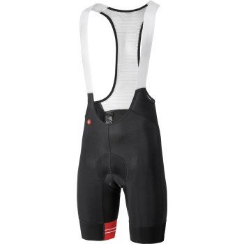 Dotout Team Bib Shorts Men - black/red | BIKE24