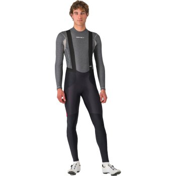 Castelli Sorpasso RoS Bibtights Men - black red 023 | BIKE24