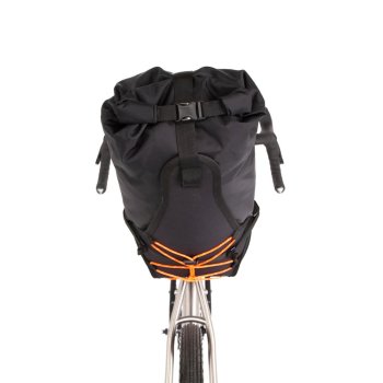 Restrap Saddle Bag - 14L - black/orange | BIKE24