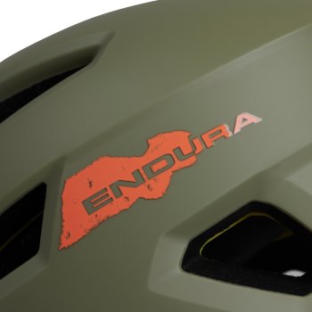 Casco De Ciclismo Endura Hummvee – Talla Única, Color Tweed Green, Fabricado Con Plástico Reciclado Y Visera Desmontable