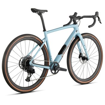 Specialized DIVERGE EXPERT - Rival eTap AXS - Gravelbike - Carbon -2022 - arctic blue / sand 