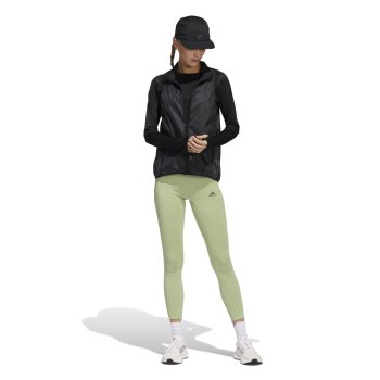 adidas Fast Impact Luxe Run High-Support Sports Bra Women - linen  green/black HL8561 - 2nd Choice