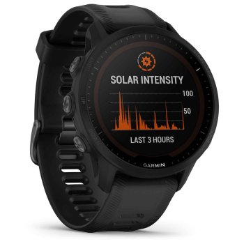 Garmin Forerunner 955 Solar GPS Smartwatch - black | BIKE24