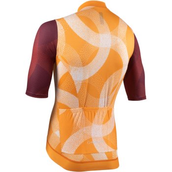 Nalini Minnesota Cycling Jersey Men - orange/red wine 4150 | BIKE24