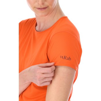(取寄) ラブ レディース ソニック ウルトラ T-シャツ - ウィメンズ Rab women Sonic Ultra T-Shirt - Women's Red Grapefruit/Reef Women's Sonic Ultra Tee | Rab® US