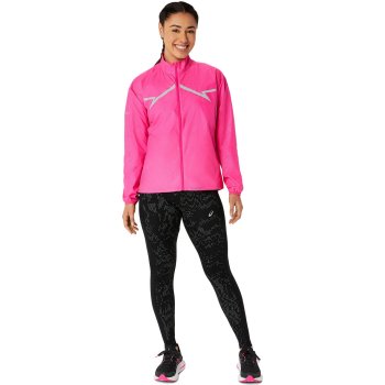 asics Lite Show Jacke Damen pink glo BIKE24