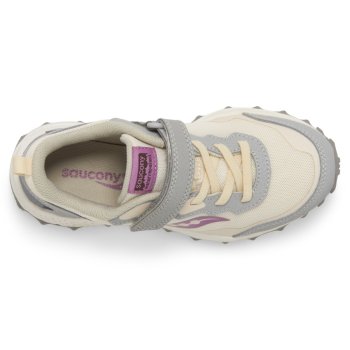 Scarpe Saucony Peregrine KDZ Bambini - Outdoor, Suola In Gomma, Chiusura A Strappo, Tacco Piatto - Foto 3